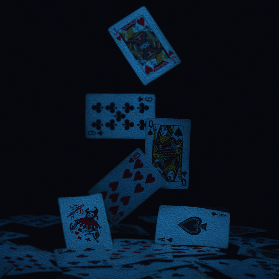 Cards Falling